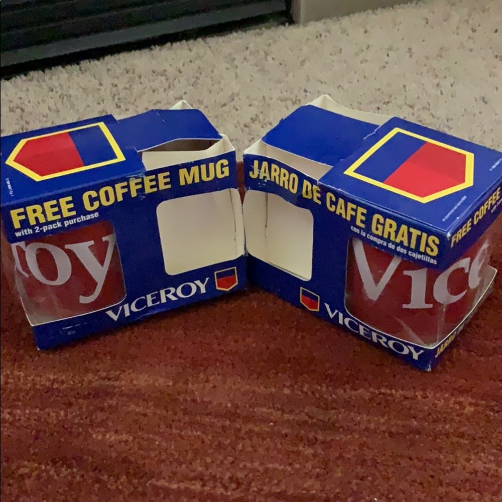 Vintage 1994 Viceroy Coffee Mugs